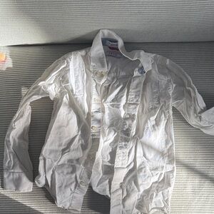 Izod White Cotton Shirt